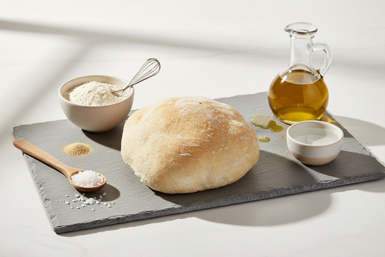 Puccia salentina con ingredienti