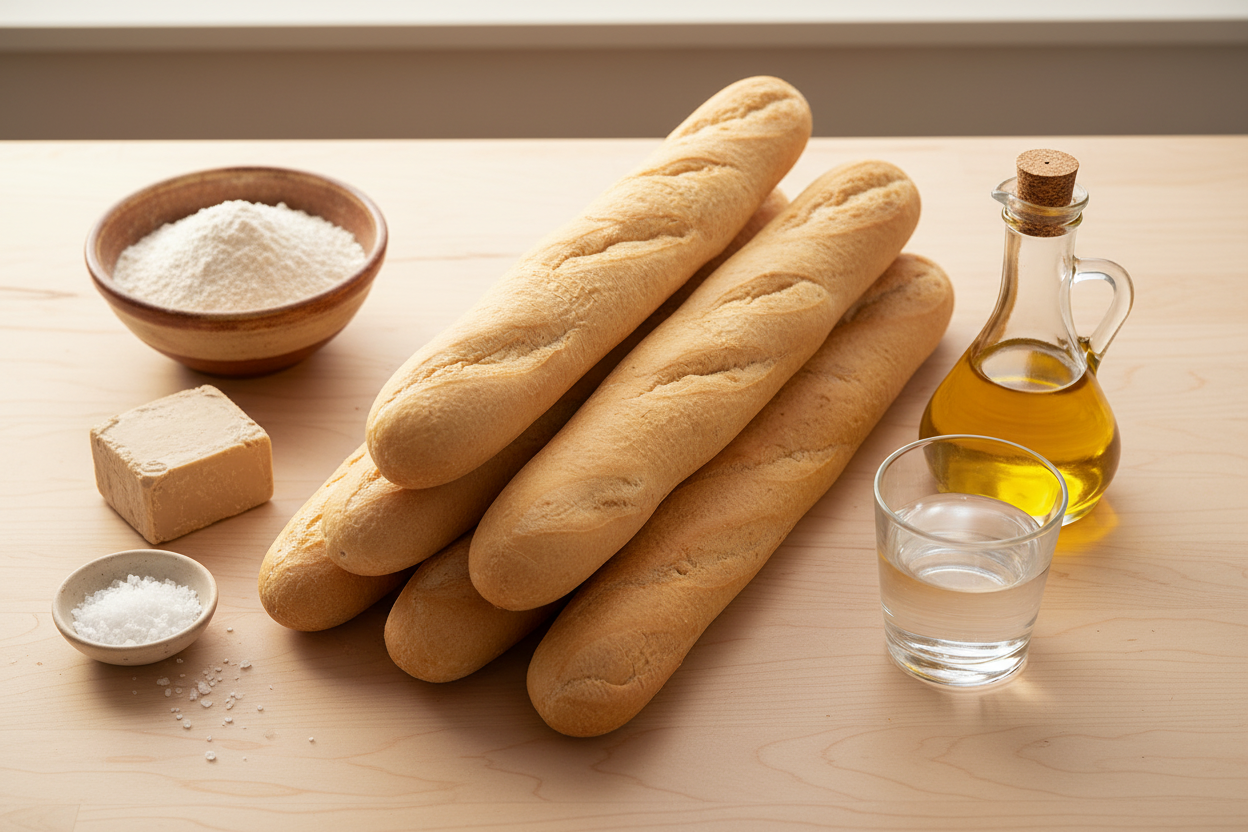 Baguette artigianali con ingredienti