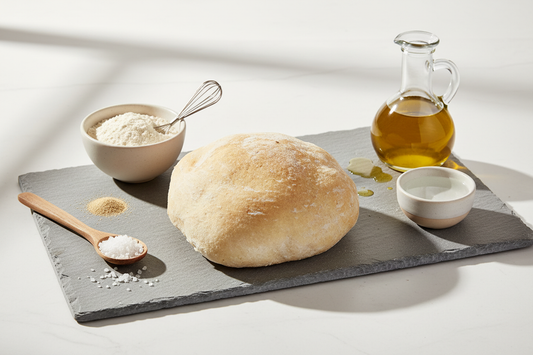 Puccia salentina con ingredienti